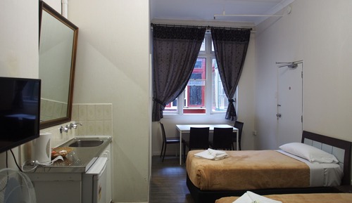Habitación familiar, cocina básica (Family Ensuite)