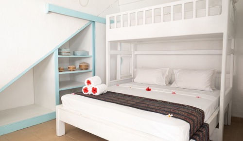Bungalow familiar, 2 camas dobles