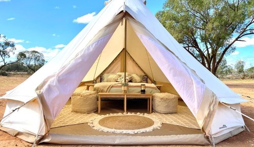 Tienda, 1 cama de matrimonio