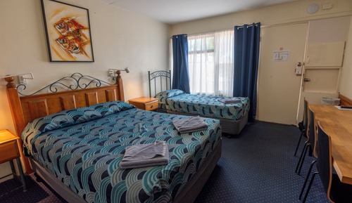 Habitación estándar, no fumadores (Motel Double/Twin)