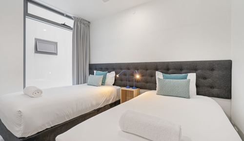 Apartamento, 3 habitaciones, vistas al mar (Unit 703 at Rise Maroochydore Beach)