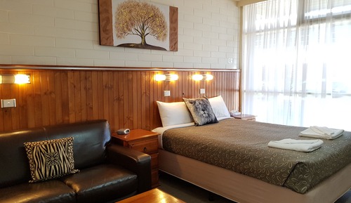 Habitación ejecutiva doble, 1 cama de matrimonio, cocina básica, planta baja
