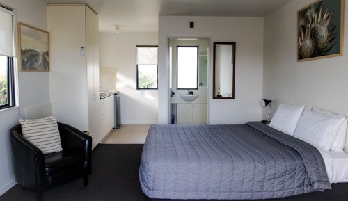 Estudio, 1 cama de matrimonio grande