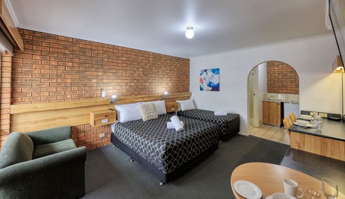 Habitación con 2 camas individuales