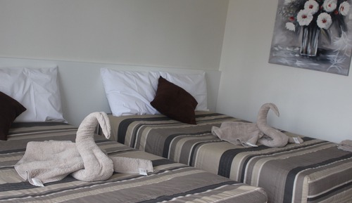 Habitación estándar con 1 cama doble o 2 individuales, varias camas, cocina básica