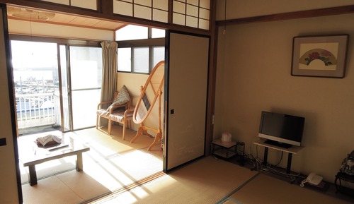 Habitación tradicional, vistas al mar (Japanese-Style, Private Bathroom)