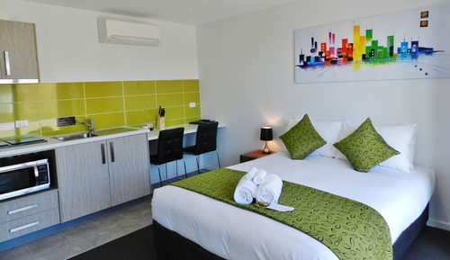 Habitación Deluxe, 1 cama de matrimonio, cocina básica