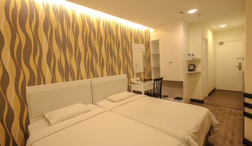 Habitación superior con 2 camas individuales, 2 camas individuales