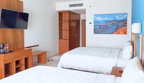 Habitación estándar, 2 camas de matrimonio, Se admiten mascotas