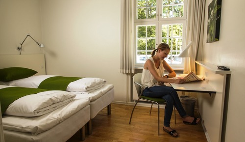 Habitación con 1 cama doble o 2 individuales