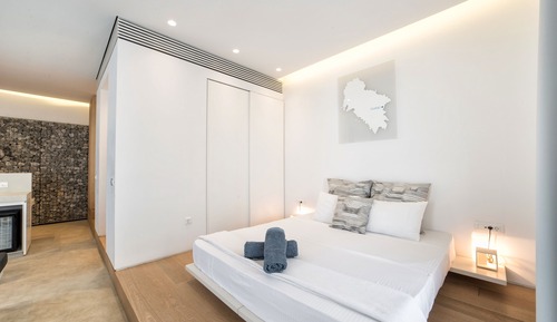 Habitación familiar, vistas al jardín