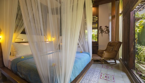 Villa familiar, 2 habitaciones, vistas al jardín, en la zona del jardín