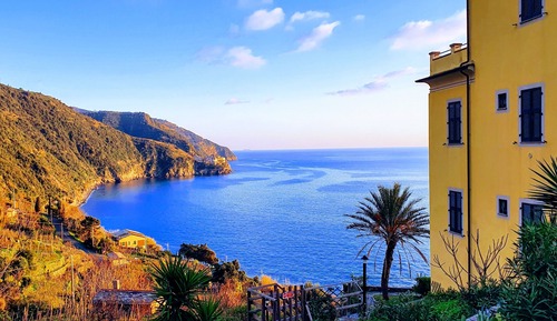 Apartamento Deluxe, cocina, vistas al mar