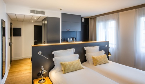 Habitación superior, 2 camas individuales