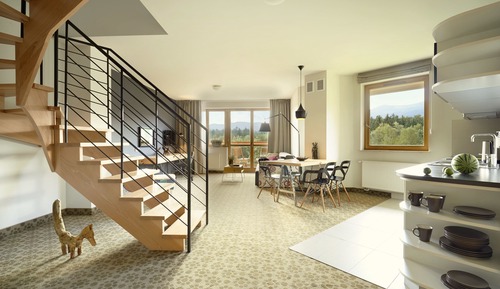 Apartamento superior, 2 habitaciones, cocina básica