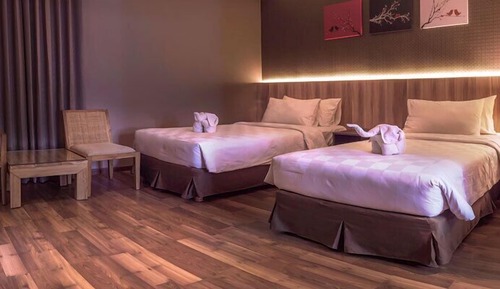 Habitación superior con 2 camas individuales, fumadores
