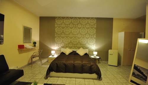 Habitación cuádruple, balcón