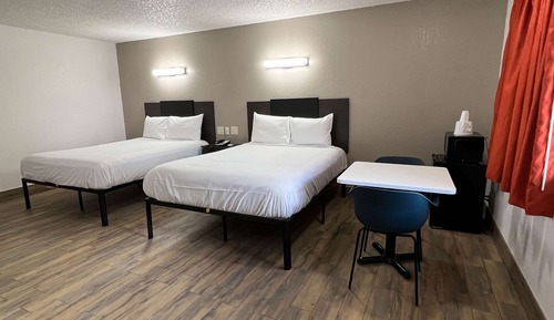 Habitación Deluxe, 2 camas de matrimonio, no fumadores, frigorífico y microondas
