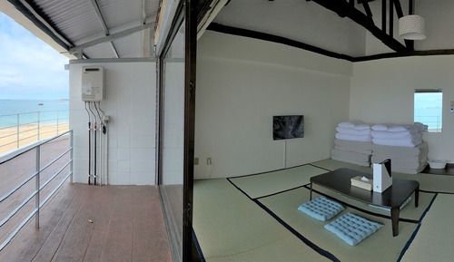 Habitación cuádruple, no fumadores, vistas al mar