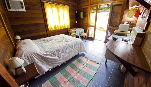 Habitación básica doble, fumadores, cocina