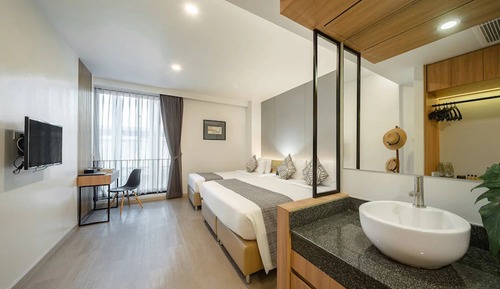 Habitación triple Deluxe