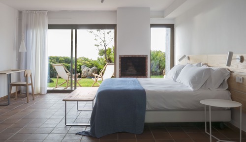 Habitación doble, en la zona del jardín