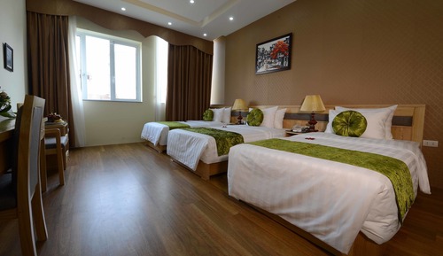 Habitación familiar, vistas a la ciudad