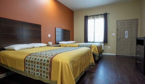 Habitación Confort doble, 2 camas de matrimonio, no fumadores, Aire acondicionado