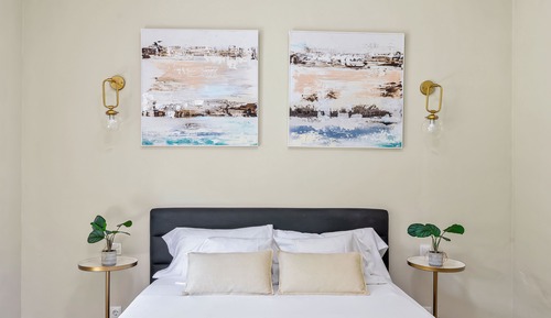 Apartamento de diseño, 3 habitaciones, vistas a la ciudad / terraza compartida en la azotea