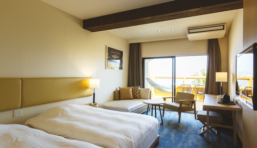 Habitación con 2 camas individuales (Nagi Hotel, Renovated)