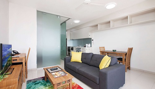 Apartamento ejecutivo, vistas al puerto