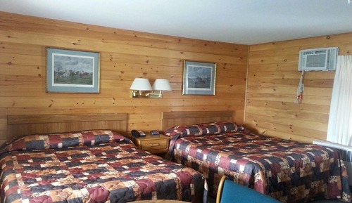 Habitación, 2 camas de matrimonio, no fumadores, vistas al lago