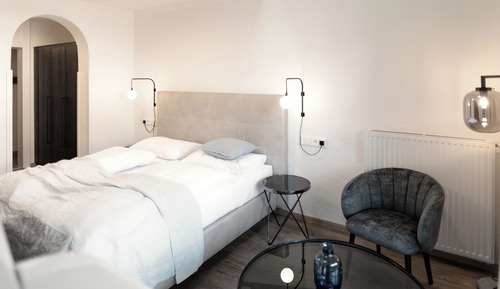 Habitación familiar, balcón (Huebscha Hansi)
