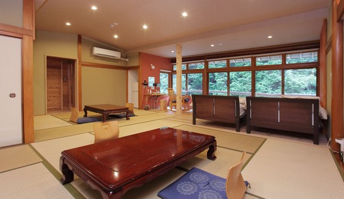 Habitación tradicional, baño privado (Kawa, For 2-8, JP Wstrn ,Cedar Bath)