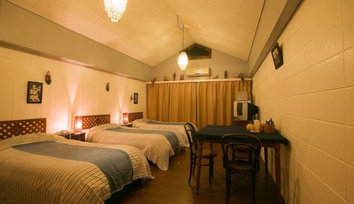 Habitación triple estándar, no fumadores, vistas a la montaña