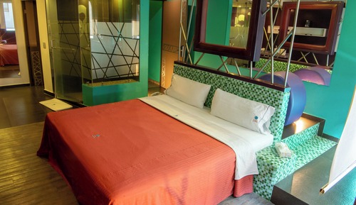 Villa básica, baño privado