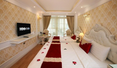Habitación cuádruple Deluxe