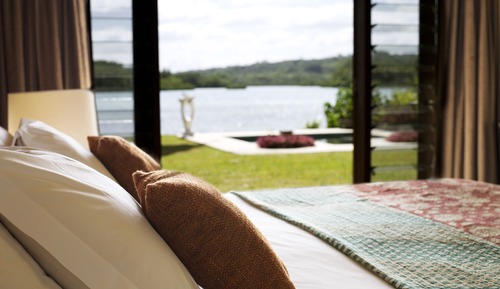 Villa de lujo, 1 cama de matrimonio grande, vistas al mar (Honeymoon Villa 12)