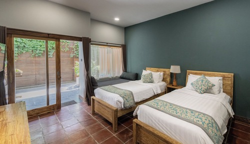 Habitación económica con 2 camas individuales