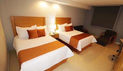 Suite junior, 2 camas dobles