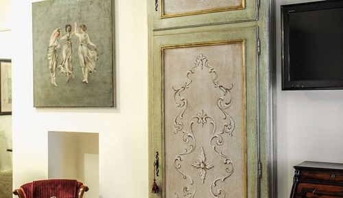 Habitación doble superior (Ginevra, view on Juliet's Balcony)