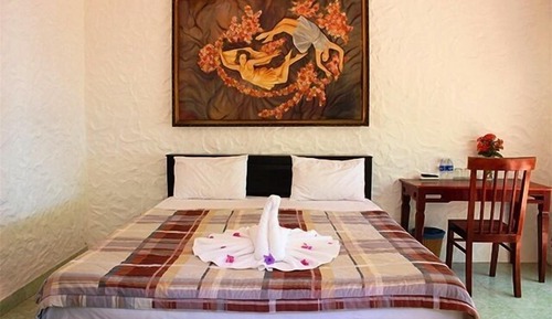 Habitación superior, vistas al jardín