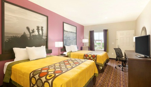 Habitación, 2 camas de matrimonio, no fumadores