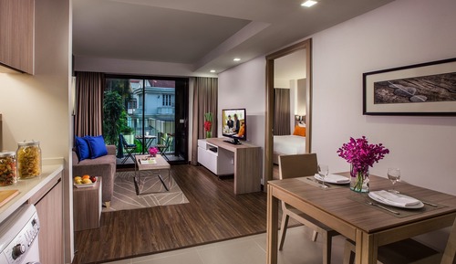 Apartamento ejecutivo, 2 habitaciones