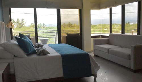 Habitación superior, 1 cama de matrimonio grande, vistas al lago