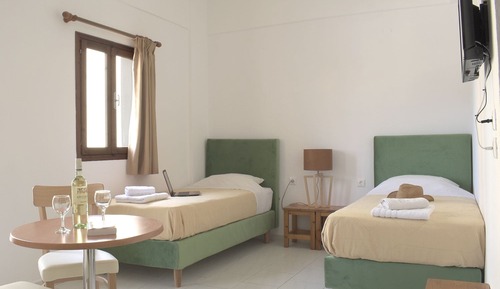 Habitación doble, vistas al jardín