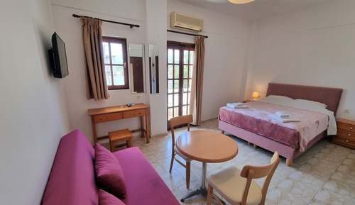 Habitación individual, vistas al jardín