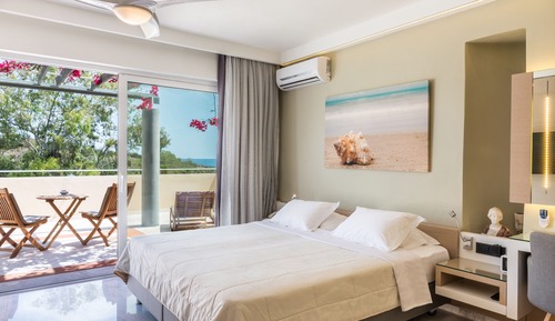 Suite estudio Premium, 1 cama doble, vistas al mar