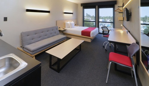 Habitación superior, 1 cama de matrimonio con sofá cama