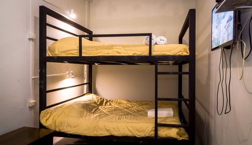 Habitación cuádruple estándar, no fumadores, baño privado